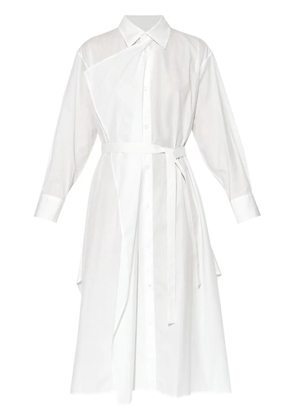 Yohji Yamamoto Cross-over dress - White