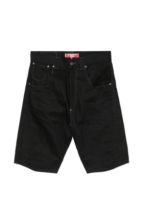 Junya Watanabe MAN x Levi's denim shorts - Black