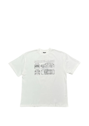 Sinclair Blueprint short-sleeved T-shirt - White