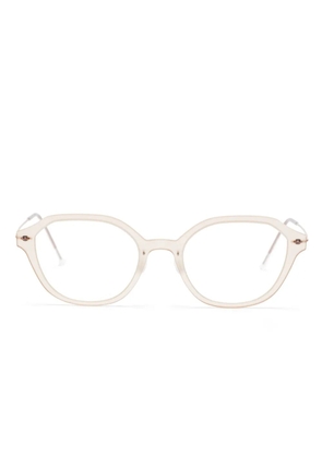 Lindberg cat-eye frame glasses - Neutrals