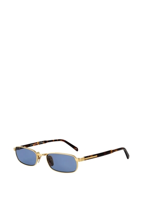 FIVEFOURFIVE rectangle-frame sunglasses - Gold