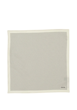 TOM FORD polka-dot silk pocket square - Neutrals