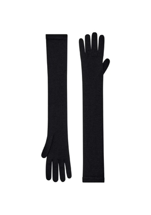 Another Tomorrow cashmere gloves - Black