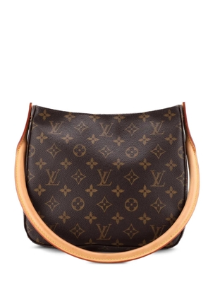 Louis Vuitton Pre-Owned Looping Handbag Monogram Canvas MM satchel - Brown