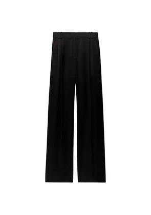 Another Tomorrow pleated trousers - Black