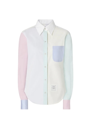 Thom Browne Funmix poplin shirt - Neutrals