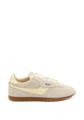 Autry Windspin suede panelled sneakers - Neutrals
