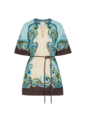 ALEMAIS Natalia mini dress - Neutrals