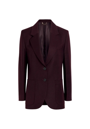Victoria Beckham single-breasted notch-lapel blazer - Red