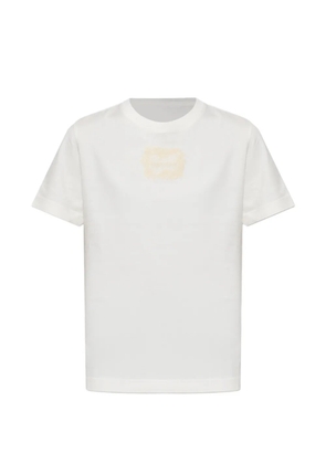 Alexander McQueen logo-patch T-shirt - White