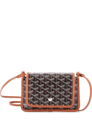 Goyard Pre-Owned Plumet Clutch Wallet Coated Canvas crossbody bag - Brown