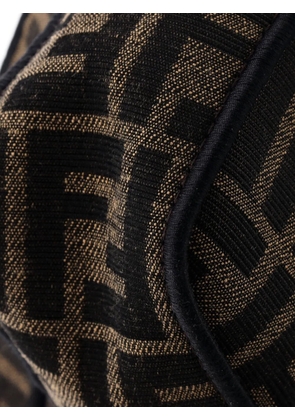 Fendi Pre-Owned Baguette NM Bag Zucca Canvas Medium shoulder bag - Brown