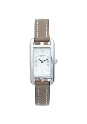 Hermès Pre-Owned Nantucket 17mm watch - White
