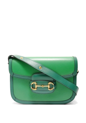 Gucci Pre-Owned 2020-2023 Horsebit 1955 shoulder bag - Green