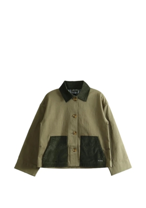 Barbour Cloverdale cropped jacket - Green