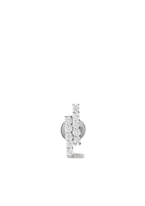 ALINKA 18kt white gold MALA diamond stud earring - Silver