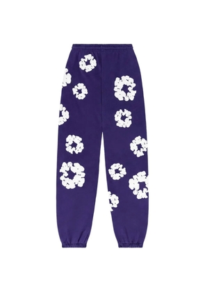 Denim Tears Wreath printed track pants - Purple