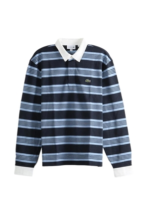 Lacoste striped long-sleeve polo shirt - Blue