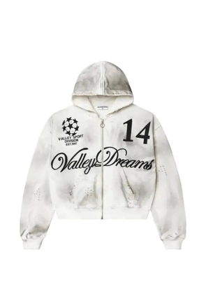 Vale Valley Dreams UCL zip-up hoodie - White