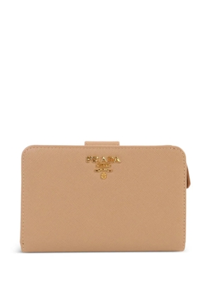 Prada Pre-Owned Saffiano leather wallet - Neutrals