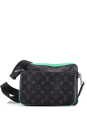 Louis Vuitton Pre-Owned Trio Messenger Bag Monogram Eclipse Canvas crossbody bag - Black