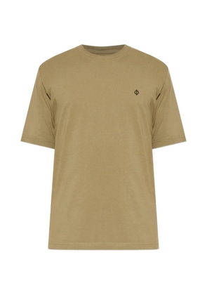 SAMSOE SAMSOE Saotto embroidered-logo T-shirt - Green
