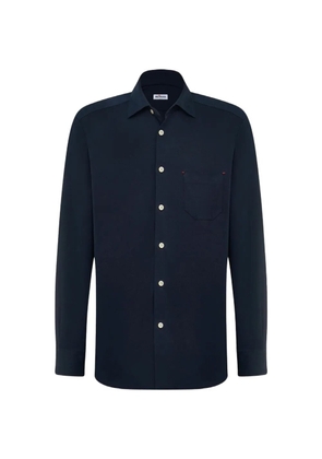 Kiton Nerano long-sleeve shirt - Blue
