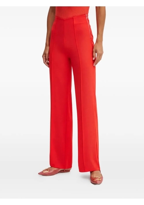 Morgan zip-fastening trousers - Red
