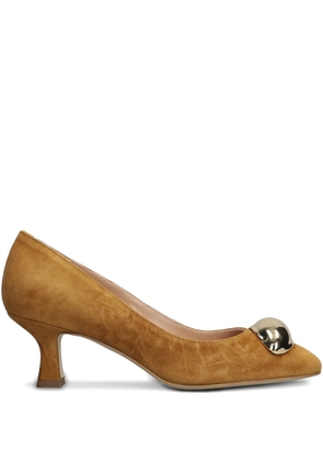 Isabel Ferranti 55mm suede pumps - Neutrals