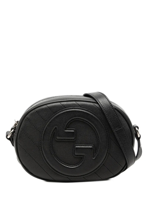 Gucci Pre-Owned 2016-2026 Mini Matelasse Calfskin Blondie crossbody bag - Black