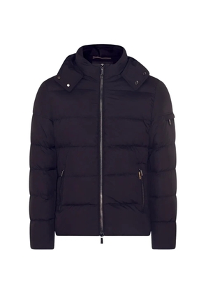 Moorer padded hooded coat - Black