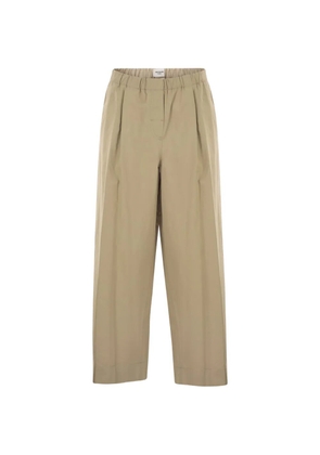 Weekend Max Mara wide-leg trousers - Neutrals