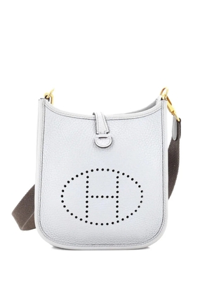 Hermès Pre-Owned Evelyne Bag Gen III Clemence TPM crossbody bag - Blue