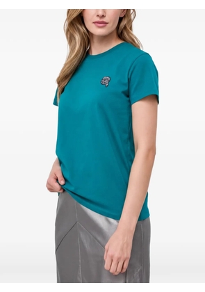 Karl Lagerfeld patch-detail T-shirt - Blue