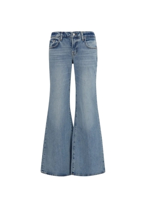 7 For All Mankind low-rise five-pocket jeans - Blue