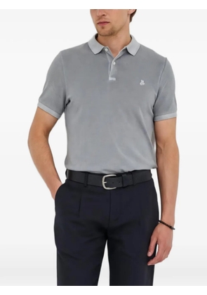 Marc O'Polo short-sleeve polo shirt - Grey