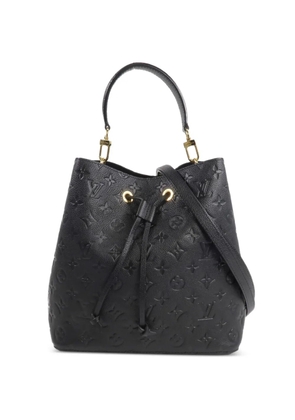 Louis Vuitton Pre-Owned NeoNoe MM Monogram Empreinte bucket bag - Black