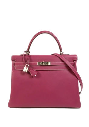 Hermès Pre-Owned Kelly 35 leather tote bag - Pink