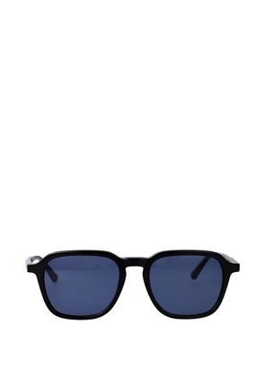 Calvin Klein square-frame logo-detail sunglasses - Black