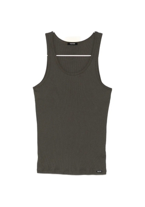 TOM FORD ribbed tank top - Grey