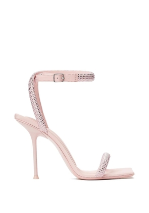 Alexander Wang Julie crystal-embellished heeled sandals - Pink