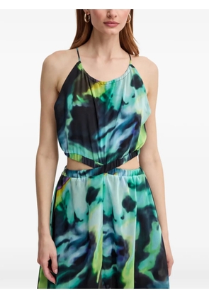 Morgan RLizy cut-out mini dress - Green