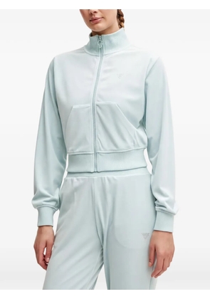 GUESS USA zip-up sweatshirt - Blue