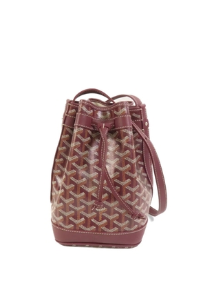 Goyard Pre-Owned Petit Flot bucket bag - Red