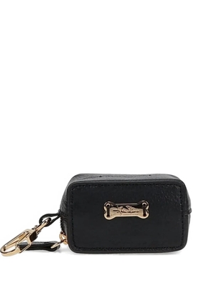 Tyler Ellis pebbled leather bag carrier - Black