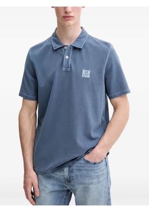 Marc O'Polo logo-detail polo shirt - Blue