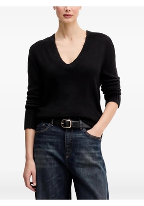 Benetton V-neck sweater - Black