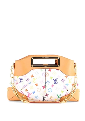 Louis Vuitton Pre-Owned Judy Handbag Monogram Multicolor MM shoulder bag - White