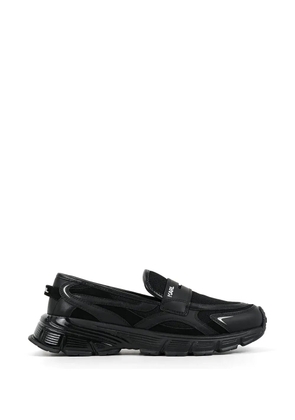 Karl Lagerfeld Orion logo-plaque loafers - Black