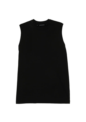 Julius crew-neck sleeveless T-shirt - Black